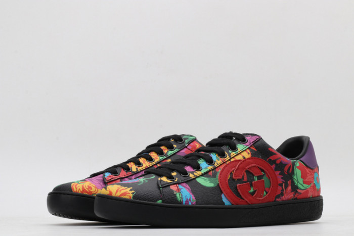 gi ace embroidered low-top sneaker