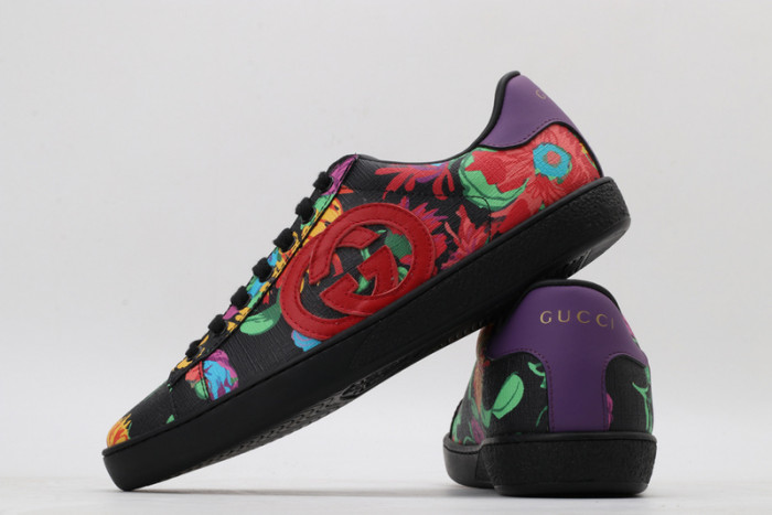 gi ace embroidered low-top sneaker