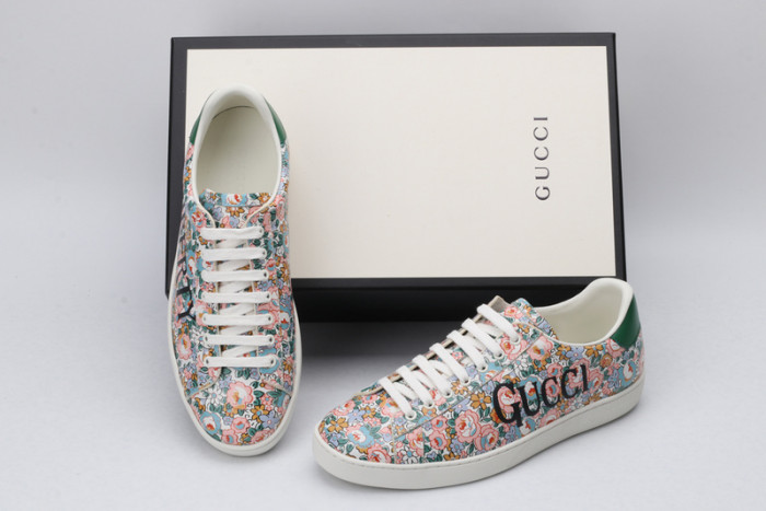gi ace embroidered low-top sneaker