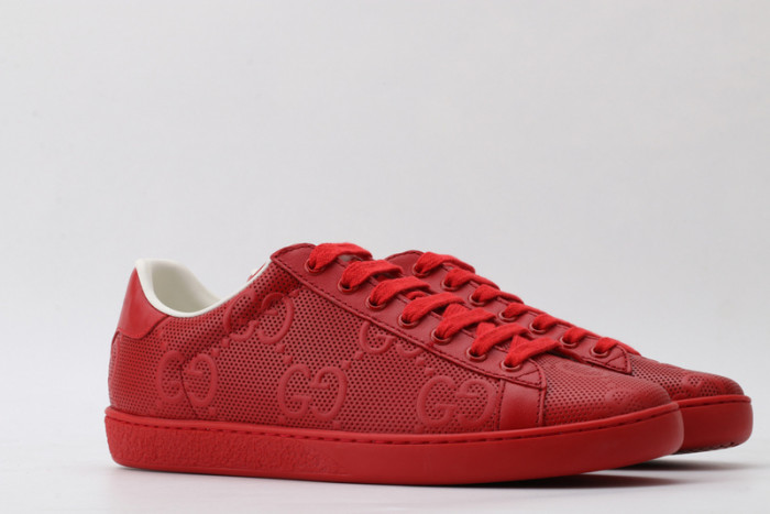 gi ace embroidered low-top sneaker