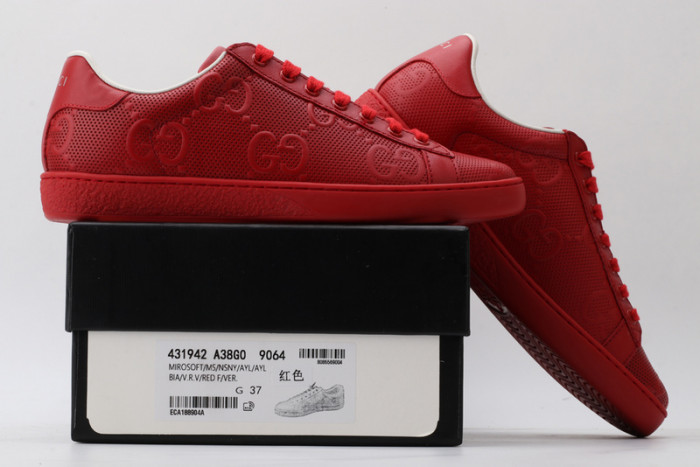 gi ace embroidered low-top sneaker