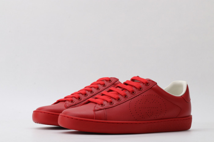 gi ace embroidered low-top sneaker