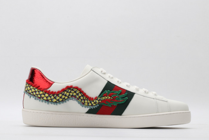 gi ace embroidered low-top sneaker