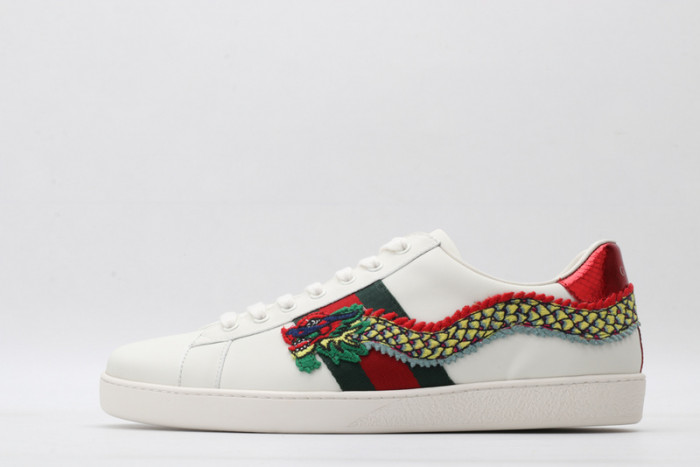 gi ace embroidered low-top sneaker