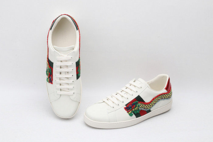 gi ace embroidered low-top sneaker