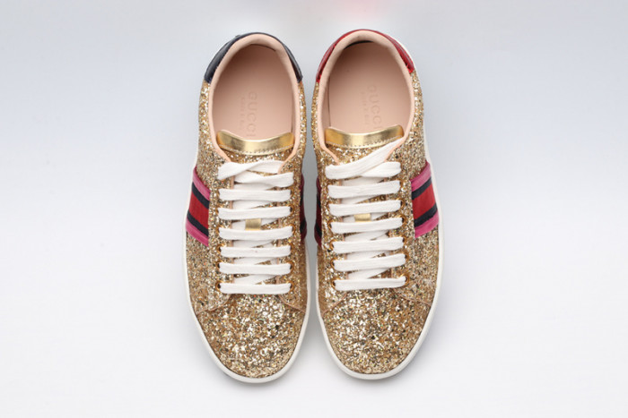 gi ace embroidered low-top sneaker