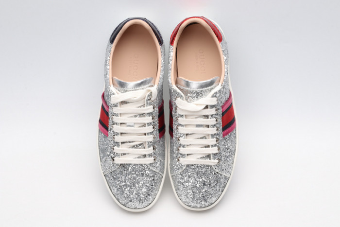 gi ace embroidered low-top sneaker