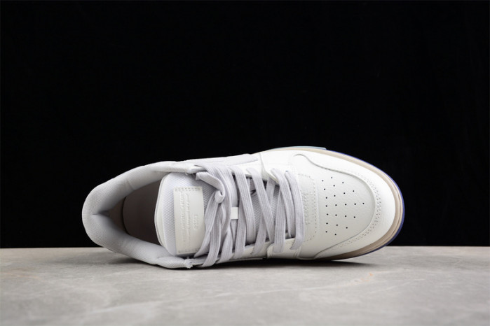 ofw out of office low-top leather sneakers