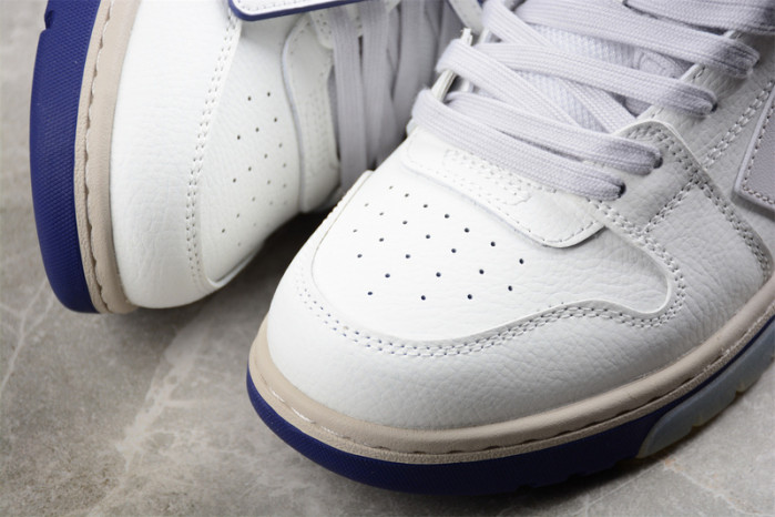 ofw out of office low-top leather sneakers