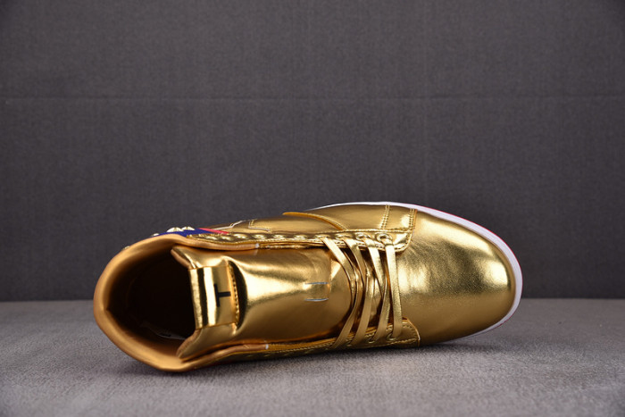 the never surrender high-top sneaker