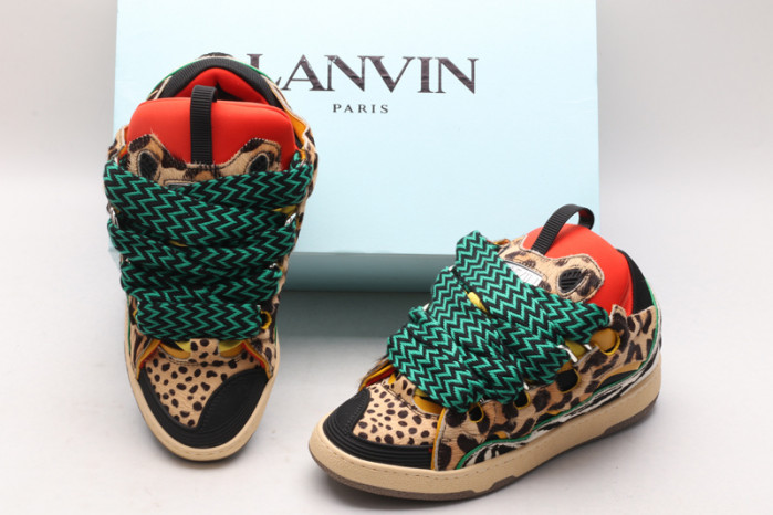 lanvin curb sneaker