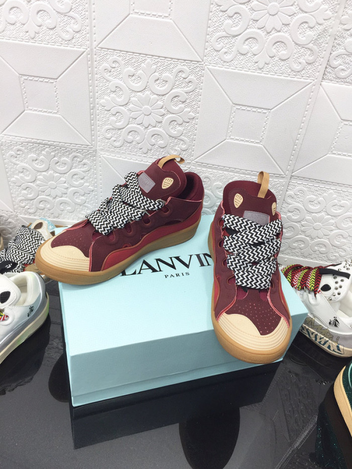 lanvin curb sneaker