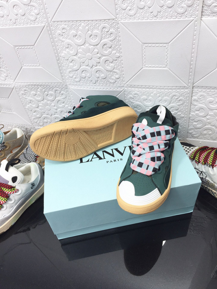 lanvin curb sneaker