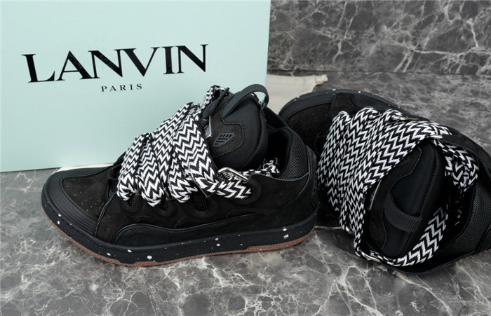 lanvin curb sneaker