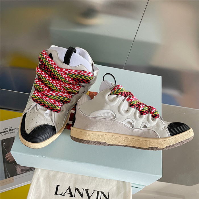 lanvin curb sneaker