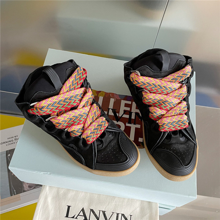 lanvin curb sneaker