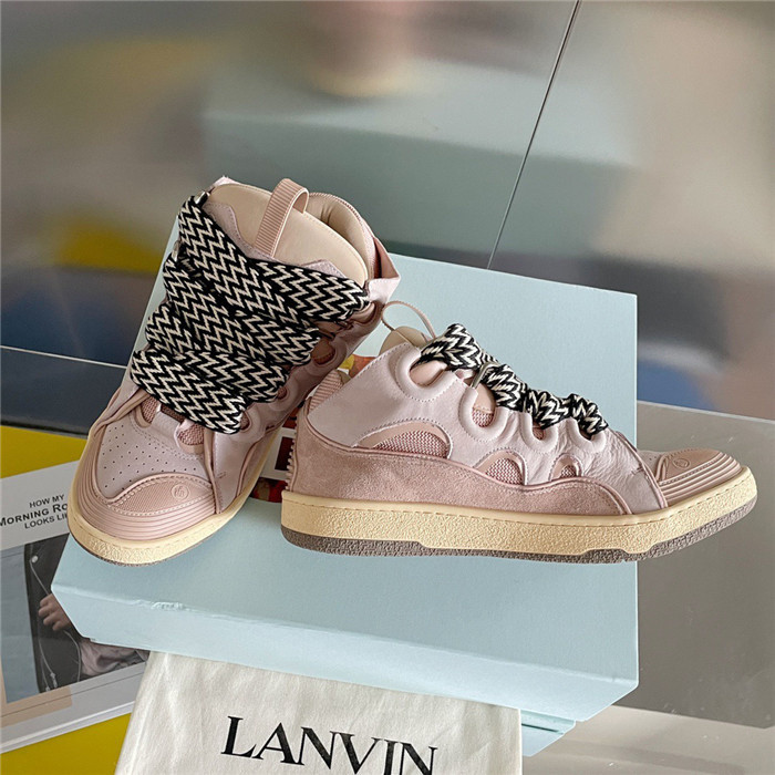 lanvin curb sneaker
