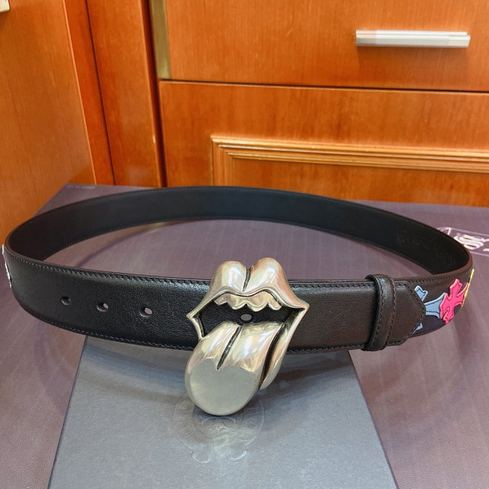 CHR0M HEART BELT 3.8 CM