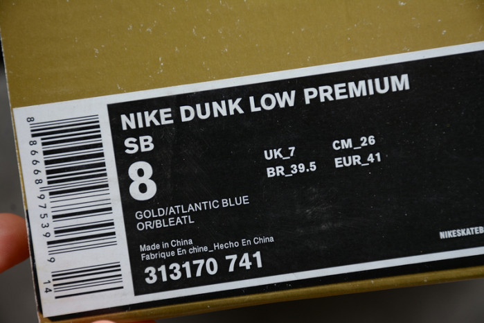 nike sb dunk low prem 313170-741