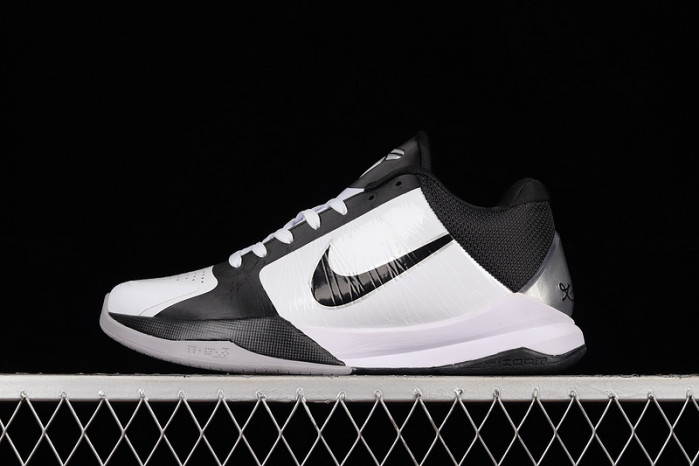 nike kobe 5 zoom tb ''white black'' - 407710 100