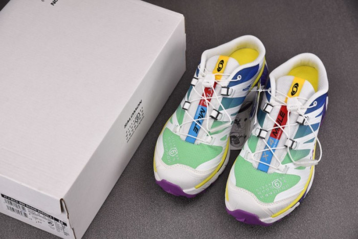 salomon mm6 ma1s0n Marg*e1a x xt-4 mule spectral blue 475402