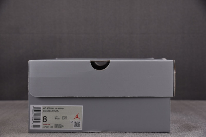 AIR JORDAN 14 "BLACK TOE" 2024 487471-160