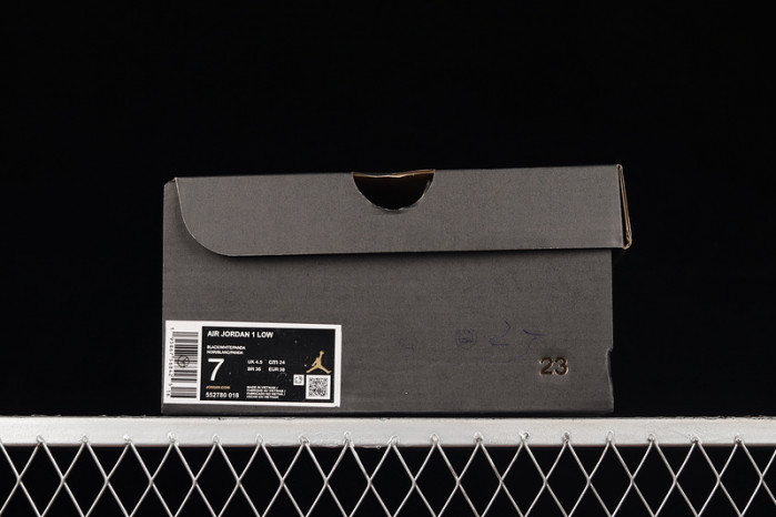 jordan 1 low new emerald black white panda 552780-018