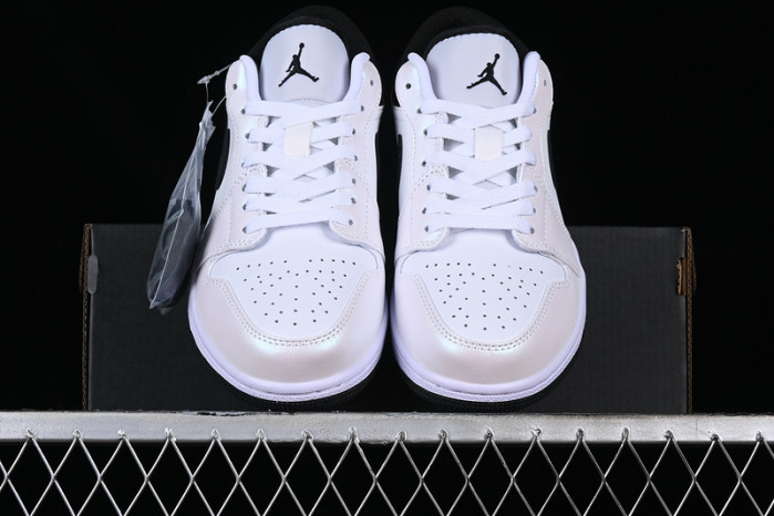 jordan 1 low white black men