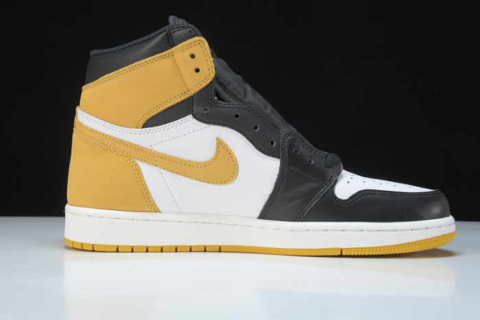 air jordan 1 retro high yellow ochre 555088-109