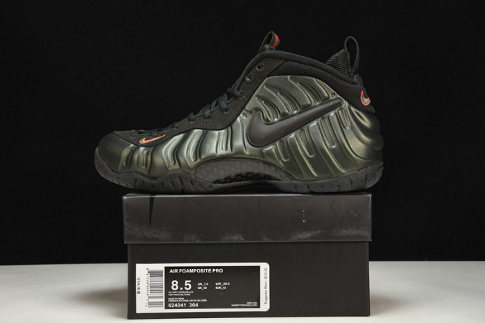 nike air foamposite pro sequoia - 624041-304
