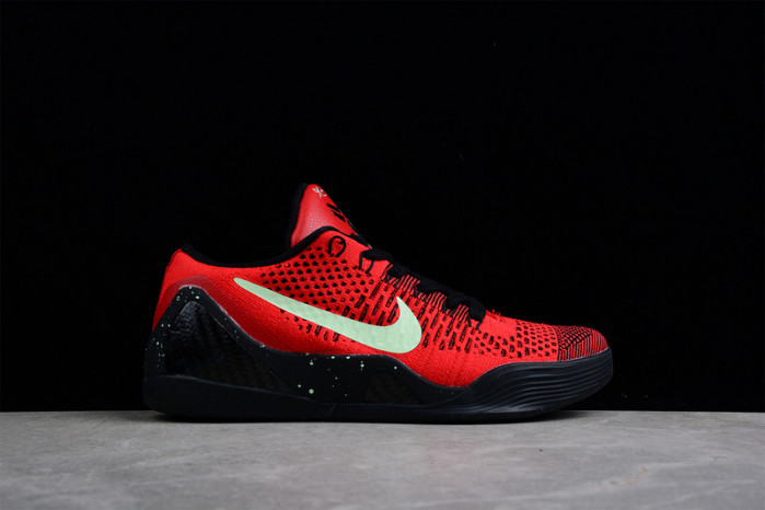 nike kobe 9 elite low university red - 639045-600