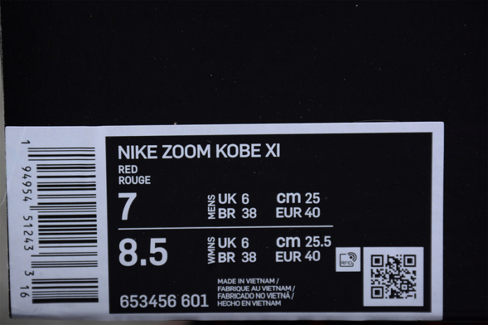 nike kobe 9 elite low university red - 639045-600