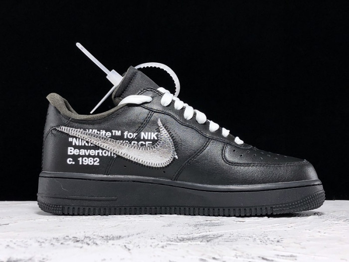 ofw x moma x nike air force 1 07 low black - av5210-001