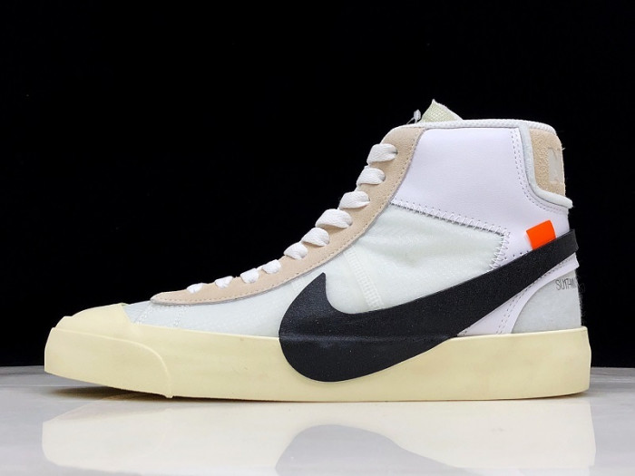 ofw x nike blazer mid the ten 10 virgil abloh - aa3832-100