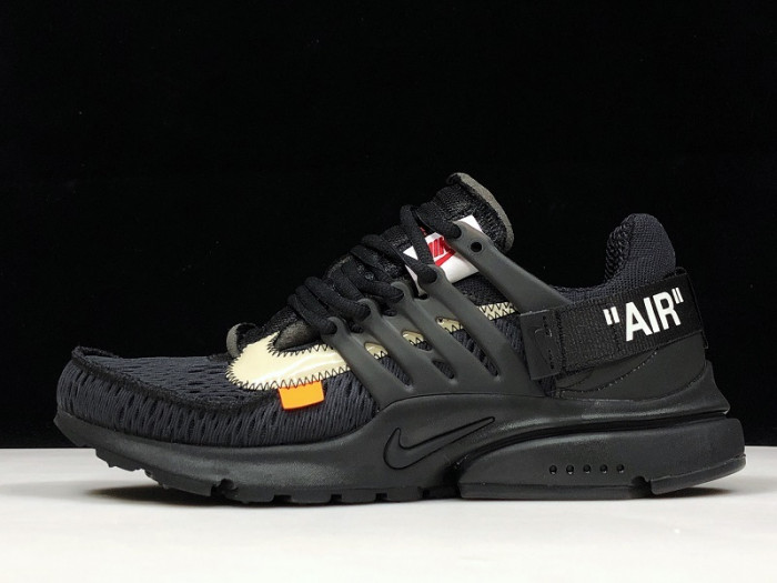 ofw x nike air presto black - aa3830-002