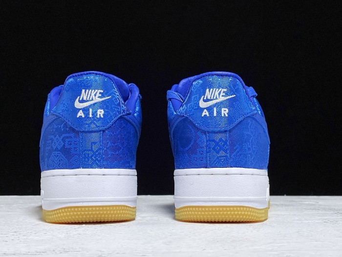 air force 1 low clot blue silk - cj5290-400