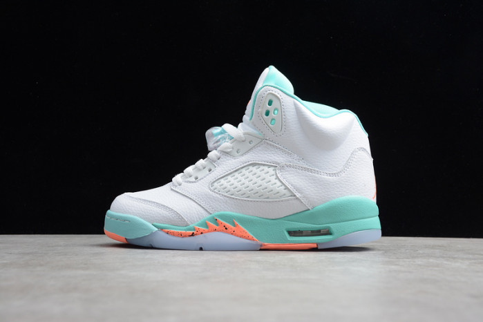 air jordan 5 retro gs ''light aqua'' 440892-100