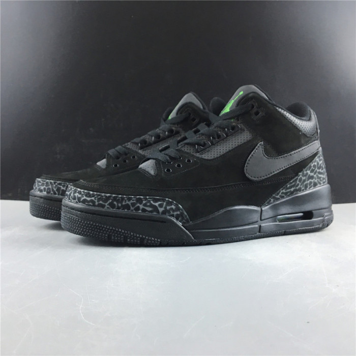 AIR JORDAN 3 RETRO BLACK/DARK -GREY AJ3-902027