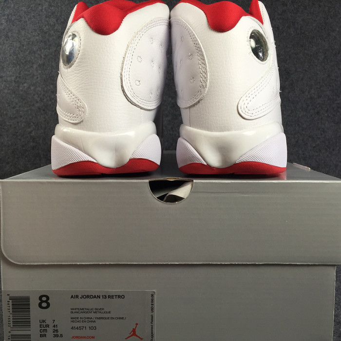 JORDAN 13 RETRO BP "HISTORY OF FLIGHT" WHITE MENS 414571-103