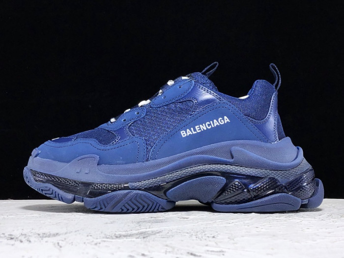 bl triple s ''clear sole'' trainer blue h903p024