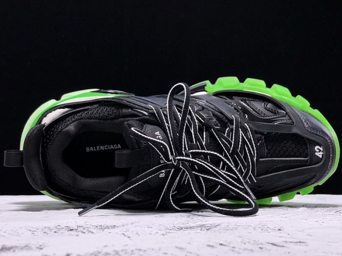 bl tess s. gomma trek low sneakers black green h903p036