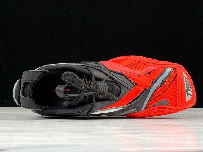 bl tyrex sneaker low top red black h903p80809