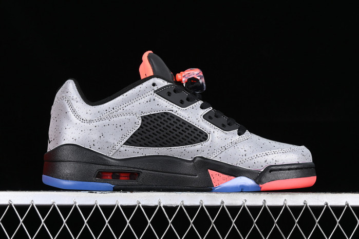 air jordan 5 low neymar grey/black/blue 846316-025