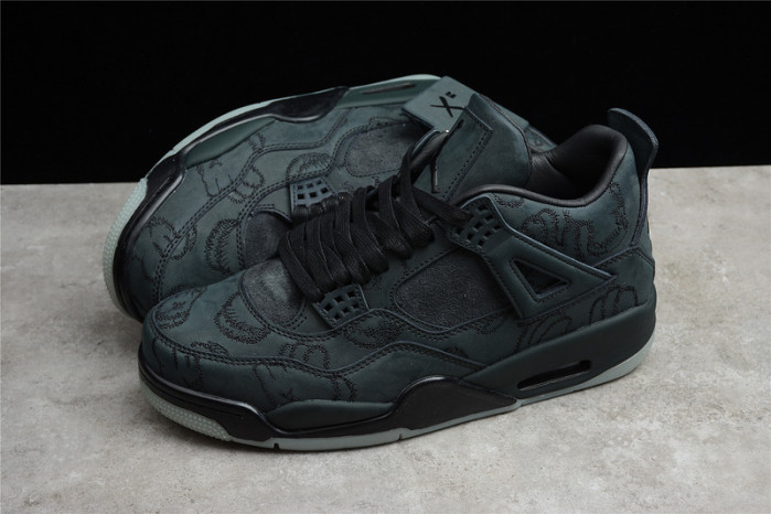 air jordan 4 retro kaws black 930155-001