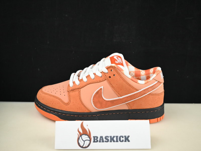 concepts x nike sb dunk low "orange lobster" fd8776-800