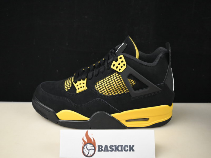 air jordan 4 retro thunder (2023) dh6927-017