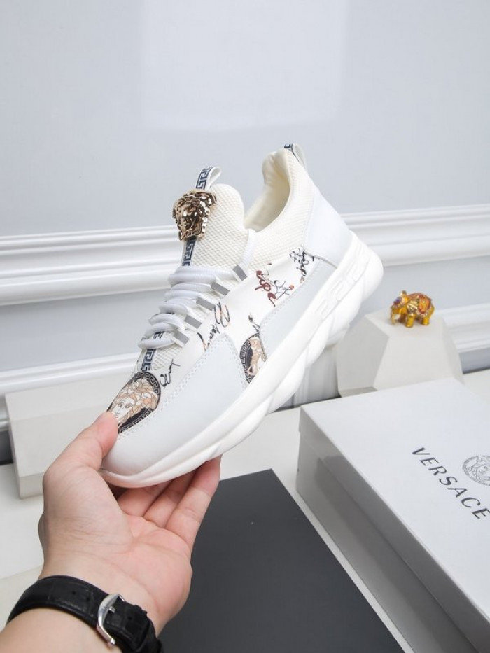 vse chain reaction white sneaker