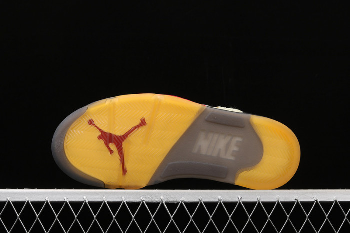 ofw x air jordan 5 “sail” dh8565-100