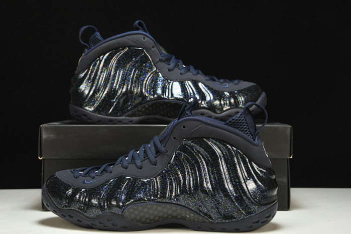 nike air foamposite one obsidian glitter aa3963-400