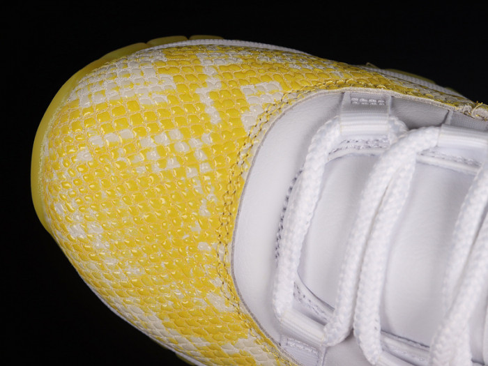 air jordan 11 low wmns “yellow snakeskin” ah7860-107